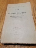 ALEXANDRE PERIETEANU (autograf) - Traite de MECANIQUE ECONOMIQUE -1932, 297 p.