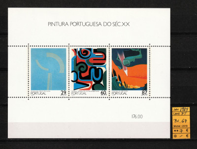 Portugalia, 1989 | Picturi portugheze din secolul XX | MNH | aph foto