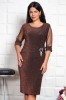 Rochie de ocazie Iosefine Brun - 60Marimea, Yves
