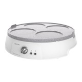 Aparat pentru preparat clatite CECOTEC 8008, placa reversibila,1200W, Diametrul placii 30cm,alb - Resigilat