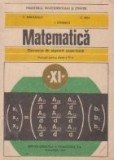 Matematica - Elemente de algebra superioara, Manual pentru clasa a XI-a (Editie 1990)