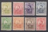 ROMANIA 1908 LP 66 REGELE CAROL I GRAVATE - UZUALE SERIE STARE MNH, Nestampilat