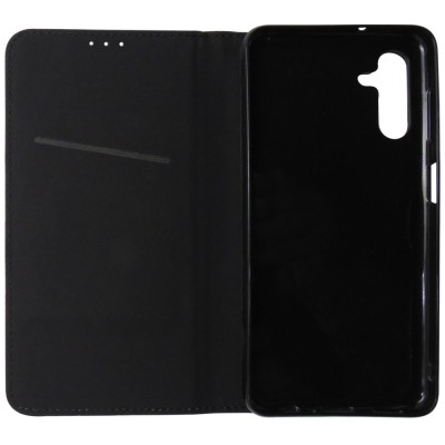 Husa tip carte cu stand Smart Magnet neagra pentru Samsung Galaxy A13 5G, A04s foto