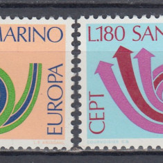 SAN MARINO 1973 EUROPA CEPT SERIE MNH