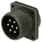 Conector circular dimensiune 20 aliaj de aluminiu oliv