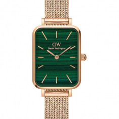 Daniel Wellington ceas Quadro Pressed femei, culoarea roz