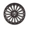 Set 4 capace roti pentru Renault, model Dino Black, R15
