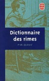 Dictionnaire des rimes | P-M Quitard