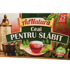 Ceai pentru slabit, 25 plicuri, AdNatura