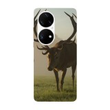 Husa compatibila cu Huawei Nova Y70 model Deer, Silicon, TPU, Viceversa, Transparent, Carcasa