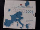 ﻿Luxemburg 2003 - Set complet de euro bancar de la 1 cent la 2 euro, Europa