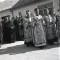 HST A25 Negativ pe celuloid procesiune religioasă greco-catolică Dej anii 1930
