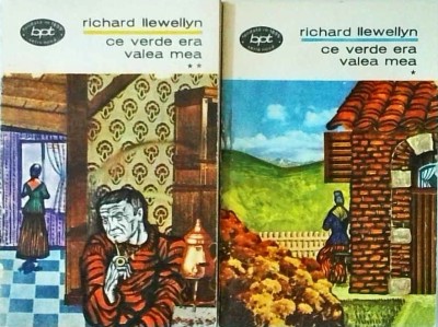 Richard Llewellyn - Ce verde era valea mea, 2 volume foto