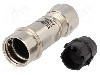 Conector circular, tata, 2 pini, BULGIN - PXM6011/02P/CR/0507