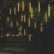 Lumini de meteoriți 20 buc. alb cald 30 cm 480 LED int./ext.