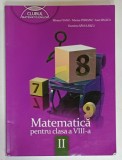 MATEMATICA , MANUAL PENTRU CLASA A - VIII -A de MIRCEA FIANU ...DUMITRU SAVULESCU , PARTEA A II-A , ANII &#039;2000