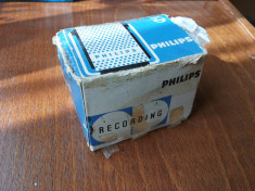 Microfon vintage Philips nou in cutia originala. foto