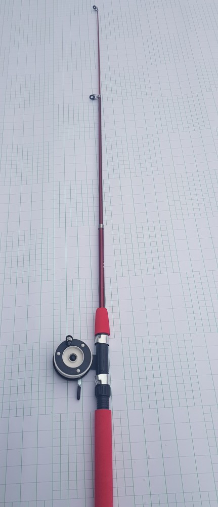Set lanseta telescopica cu mulineta pentru pescuit la copca #02 | Okazii.ro