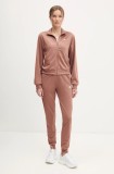 Adidas trening Feelcozy femei, culoarea roz, JD4478