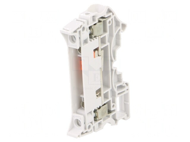 Conector de &Icirc;mbinare Șine 0.5-10mm&sup2; Gri 8mm