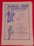 Program meci fotbal PETROLUL PLOIESTI - CS TARGOVISTE (05.11.1977)