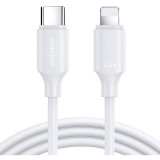 Cablu incarcare/transfer de date Joyroom S-CL020A9, USB Type-C/Lightning, PD 20W, 25cm, Alb