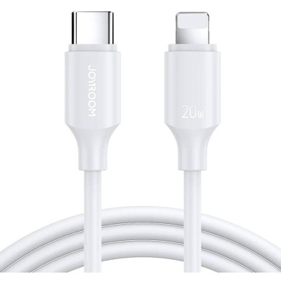 Cablu incarcare/transfer de date Joyroom S-CL020A9, USB Type-C/Lightning, PD 20W, 25cm, Alb foto