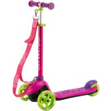Trotineta pliabila Trunki, Roz, S 3+ ani