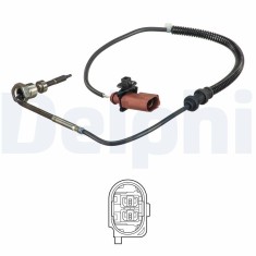 DELPHI TS30247 Senzor, temperatura gaze evacuare