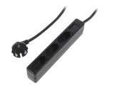 Prelungitor cu 3 Prize, 1.5m, 250VAC, 7.5A