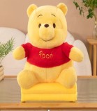 Winnie the Pooh Jucarie Plus cu Paturica, 90x140 cm, Material Textil, Umplutura Vatelina, Unisex, 3 ani+, Multicolor