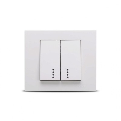 Comutator LED ST Alb foto