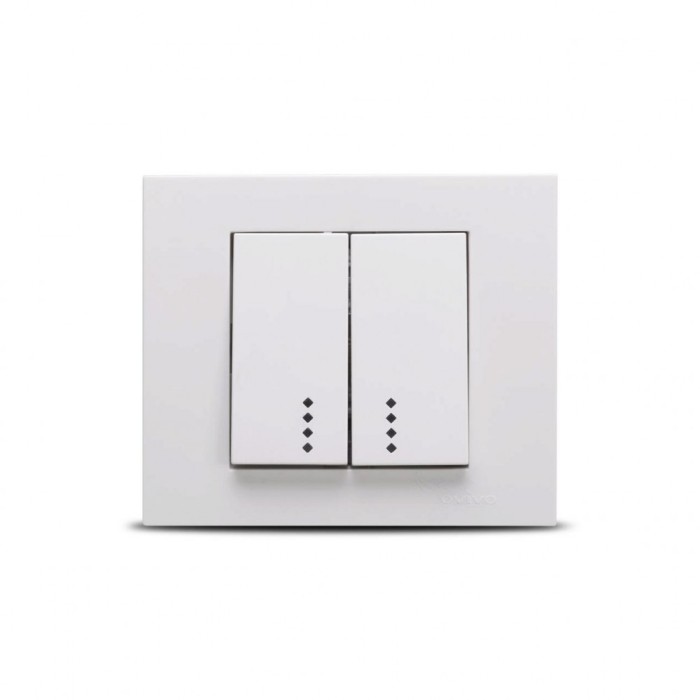Comutator LED ST Alb