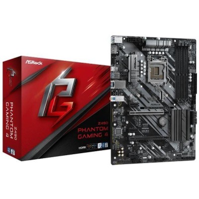 Placa de baza - ASROCK Z490 Phantom Gaming 4 ATX DDR4 foto