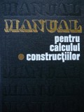 Manual pentru calculul constructiilor(vol. 1)-Bazele teoretice..-A. Caracostea..