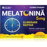 Cosmo Pharm Melatonina Rapida 5 mg tablete pentru probleme cu adormitul și pentru tulburări ale somnului 30 tbl