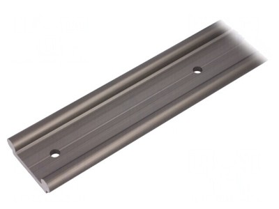 Şină dublă aluminiu 10mm x 500mm DryLin W rotund foto