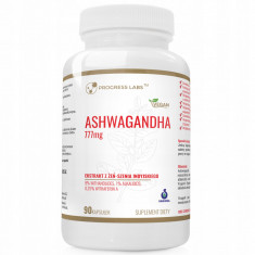 Ashwagandha 777mg extract puternic 9% CONQUER STRESS AND TIREMENT ADAPTOGEN 90