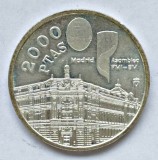 Moneda Argint Spania 2000 Peseta 1994 Madrid FMI BM AUNC