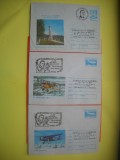 HOPCT PLIC NR 628 SET 3 PLICURI ANIVERSARE AUREL VLAICU 1982 -AVION/AVIATIE -ROMANIA-