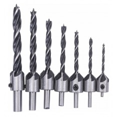 Set 7 burghie pentru lemn PM-ZWZP-7T, Powermat PM1056 foto