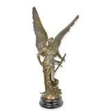 Pacea inarmata-statueta din bronz cu un soclu din marmura BX-65