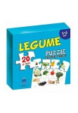 Cumpara ieftin Puzzle pentru podea - Legume - 3-6 Ani