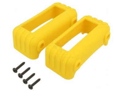 Silicone Rubber Protectors - Yellow (2 Pack) foto