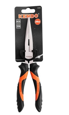 Cleste cu falci lungi drepte cu o lungime totala de 160 mm din otel C55 cu continut ridicat de carbon WeldLand Equipment foto