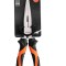 Cleste cu falci lungi drepte cu o lungime totala de 160 mm din otel C55 cu continut ridicat de carbon WeldLand Equipment