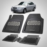 Cumpara ieftin Covorase Auto Cauciuc Tip Tavita Hyundai Accent II (1999-2005) - Silver