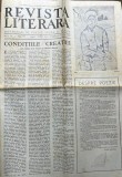 Revista Literara. Saptamanal de poezie, proza și critica, nr. 18, 15 iulie 1947