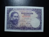 SPANIA 25 PESETAS 1954 SUPERBA
