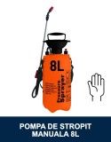Pompa de stropit / Vermorel manual 8L, tija telescopica din inox